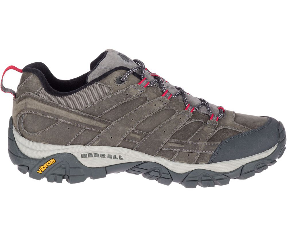 Merrell Hiking Shoes Grey - Moab 2 Prime - Mens 57ZYAWJMD